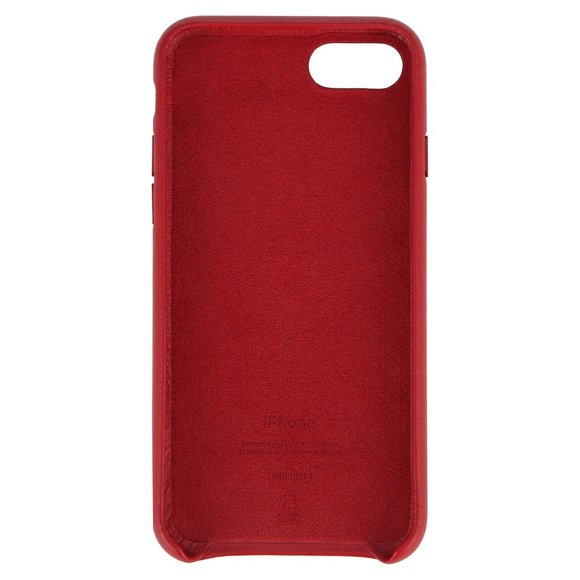 iPhone SE Leather Case - (PRODUCT)RED